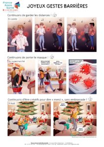 Covid-19 – « Joyeux gestes barrières »